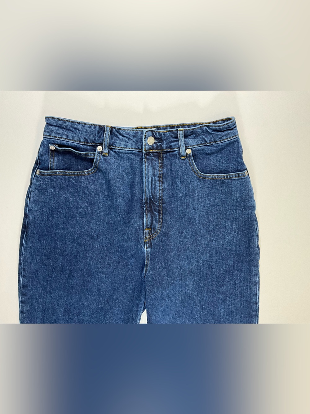 Everlane The Curvy Way High Jean Size 31 Long High Rise Organic Cotton - Picture 12 of 15